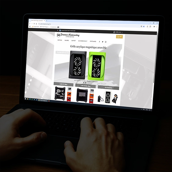 Premium Watercooling - boutique en ligne PrestaShop pour le modding PC